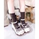 Sheep Puff Chocolate Platform Shoes(Limited Pre-Order/5 Colours/Full Payment Without Shipping)